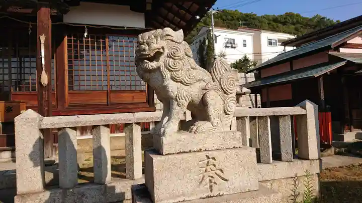 五宮神社の狛犬