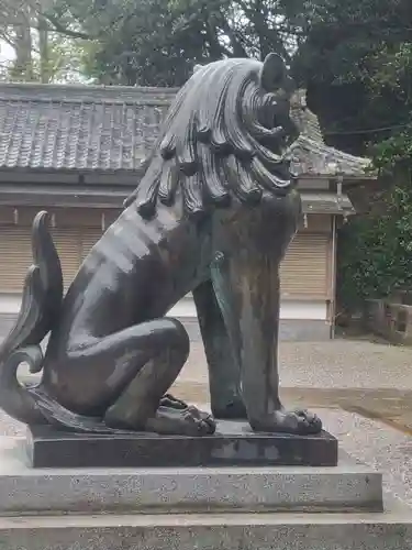 和霊神社の狛犬