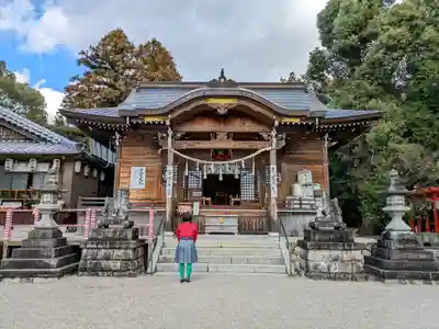 椿岸神社の本殿・本堂