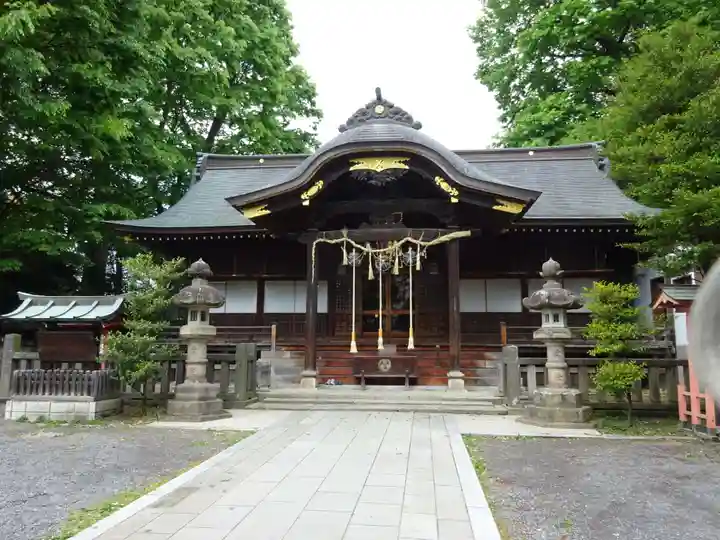 安積國造神社の本殿・本堂