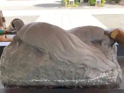 亀ケ池八幡宮の狛犬