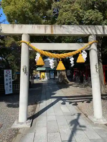 伊奴神社の鳥居