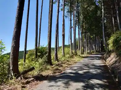 高根白山神社の周辺