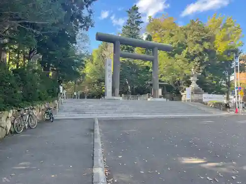 北海道神宮の鳥居