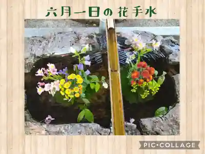 阿智神社の手水舎