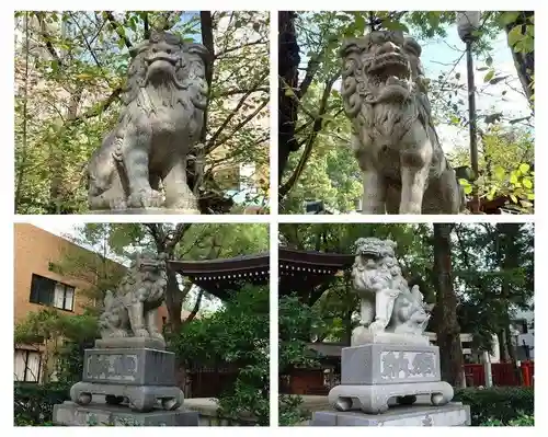 若宮八幡社の狛犬