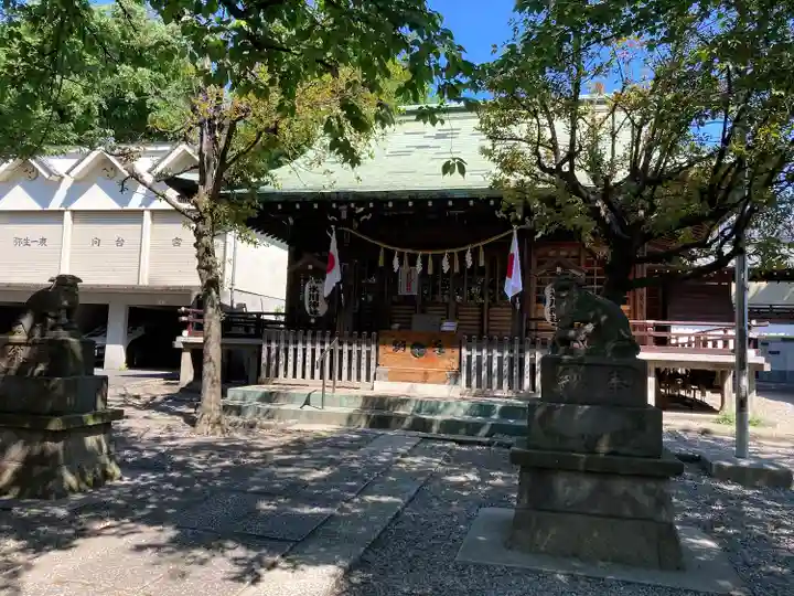 中野氷川神社の本殿・本堂
