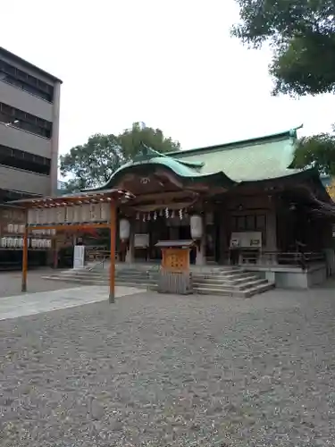 坐摩神社の本殿