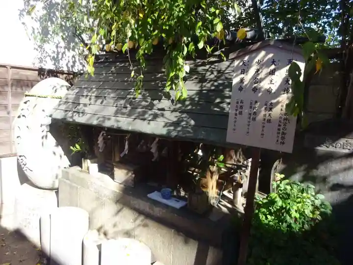 波除神社(波除稲荷神社)の末社・摂社