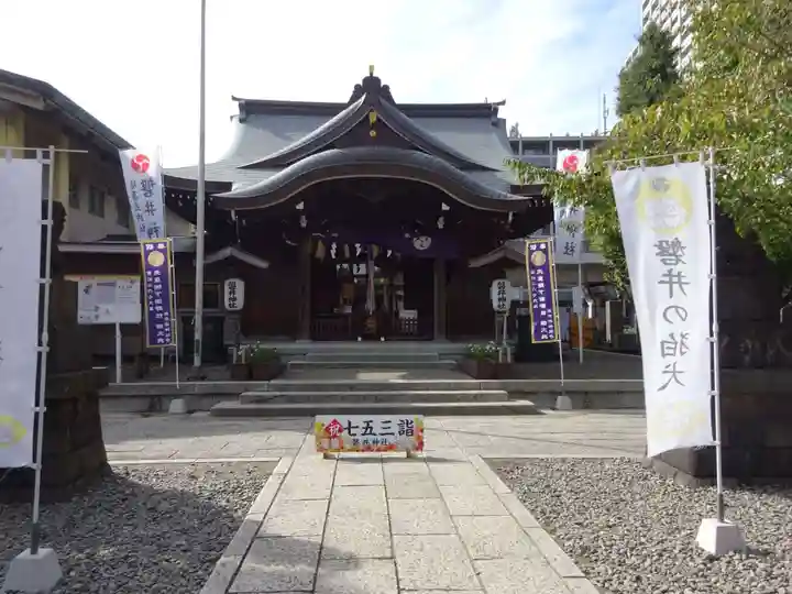 磐井神社の本殿・本堂