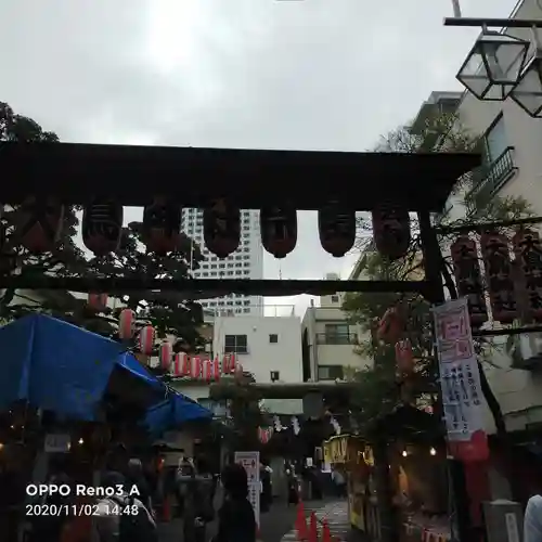 練馬大鳥神社の鳥居