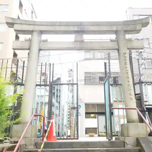 柳森神社の鳥居