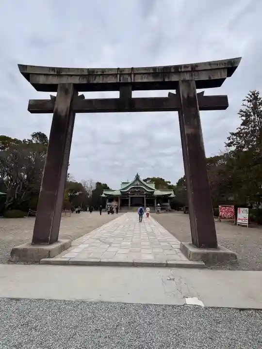 豊國神社の鳥居