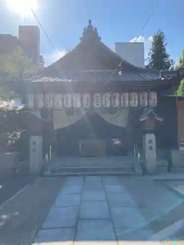 空鞘稲生神社の本殿