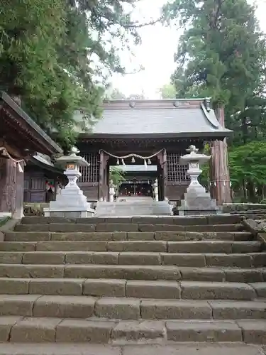 河口浅間神社の山門