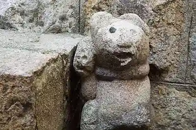 大直禰子神社の狛犬