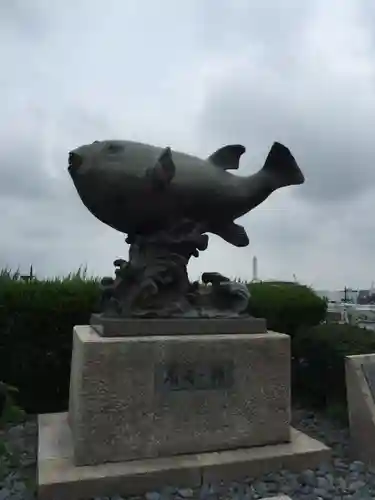 亀山八幡宮の狛犬