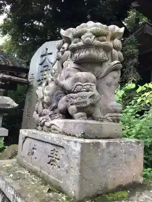 大甕神社の狛犬