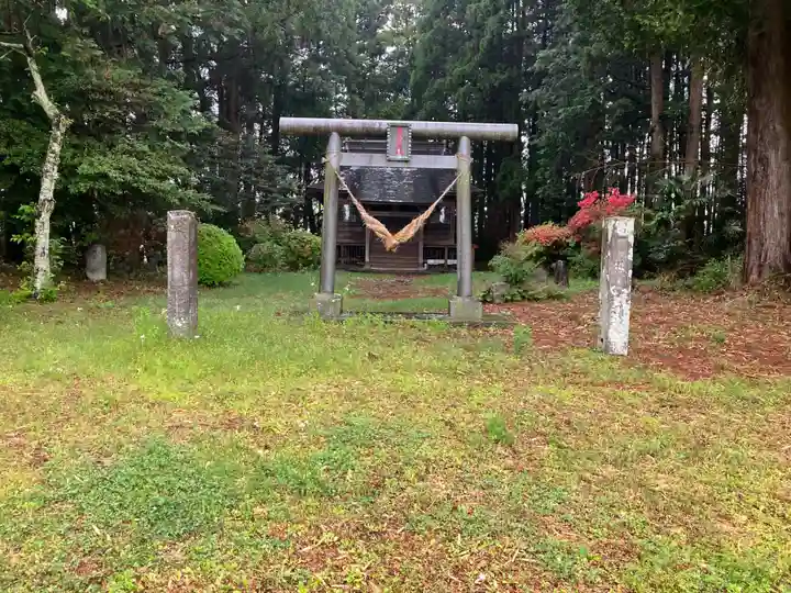 平沢温泉神社の鳥居