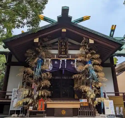稲毛神社の本殿・本堂