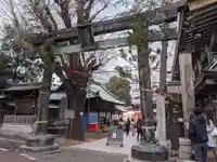 湯島天満宮の鳥居