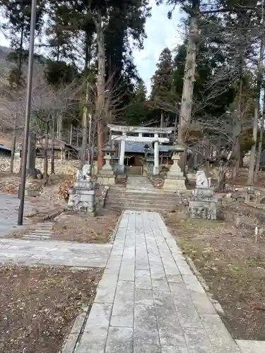 坂城神社の鳥居