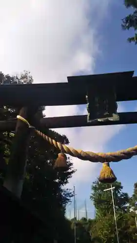 上之村神社の鳥居