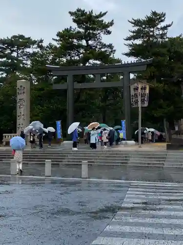 出雲大社の鳥居