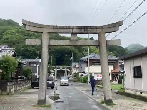 生石八幡神社の鳥居