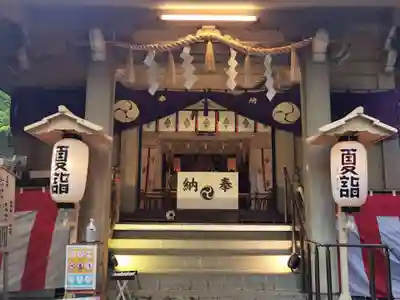 上目黒氷川神社の本殿・本堂