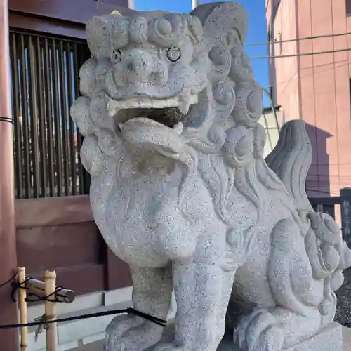 元三島神社の狛犬