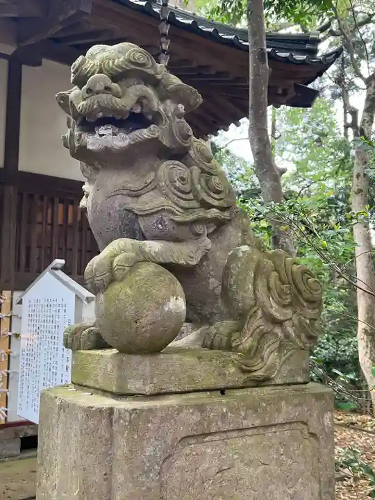日吉神社の狛犬