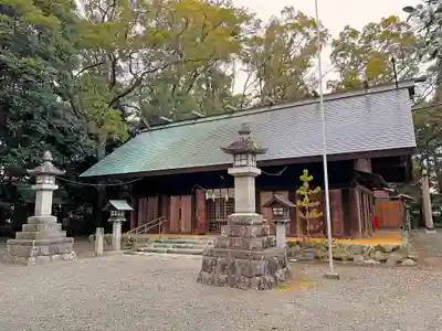 蒲神明宮の本殿・本堂