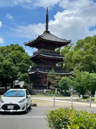 甚目寺の塔