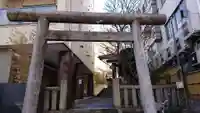 飯倉熊野神社の鳥居