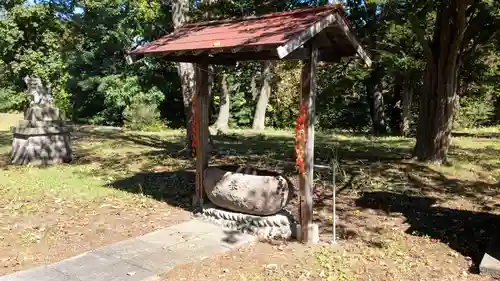 幕別神社の手水舎