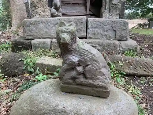 八幡神社の狛犬