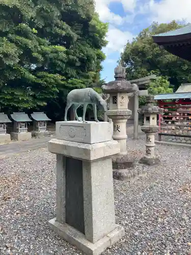 春日神社の狛犬