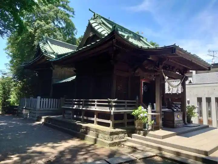 篠原八幡神社の本殿・本堂
