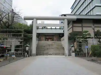 芝大神宮の鳥居