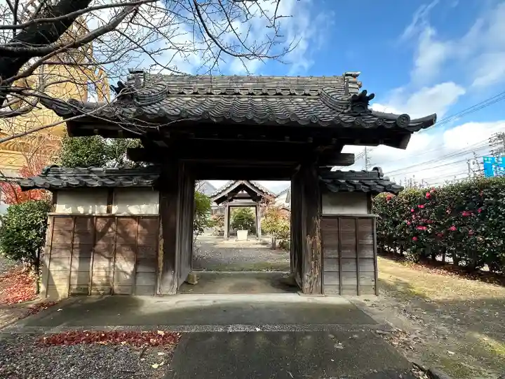 常福寺の山門・神門