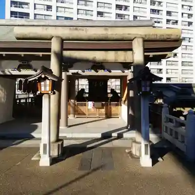 湯島天満宮の鳥居