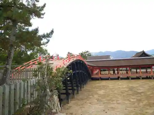 厳島神社の庭園