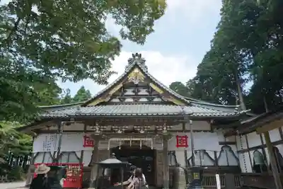 身延山奥之院思親閣の本殿・本堂