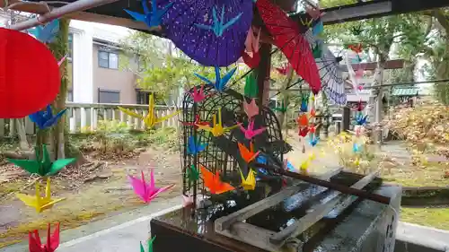 若宮神明社の手水舎