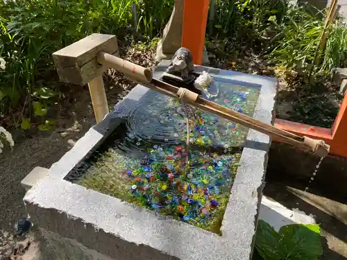 野島神社の手水