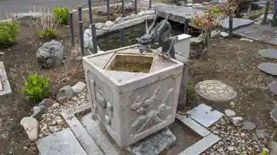 法華寺の手水舎