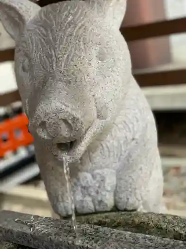 護王神社の手水舎
