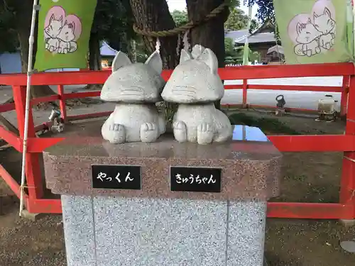 箭弓稲荷神社の狛犬