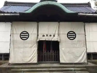  松阜神社の本殿・本堂